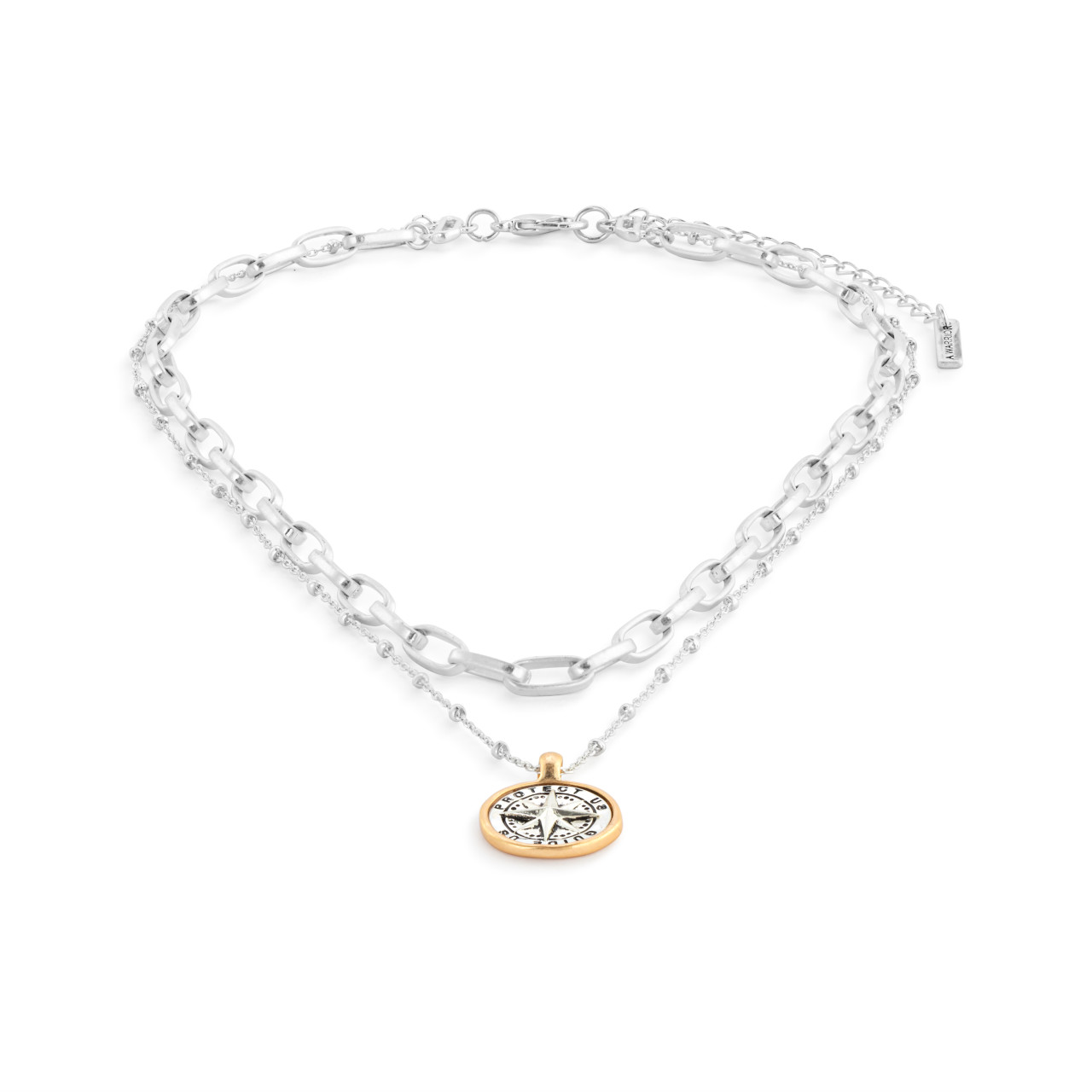 Protect & Guide Necklace - Silver thumbnail