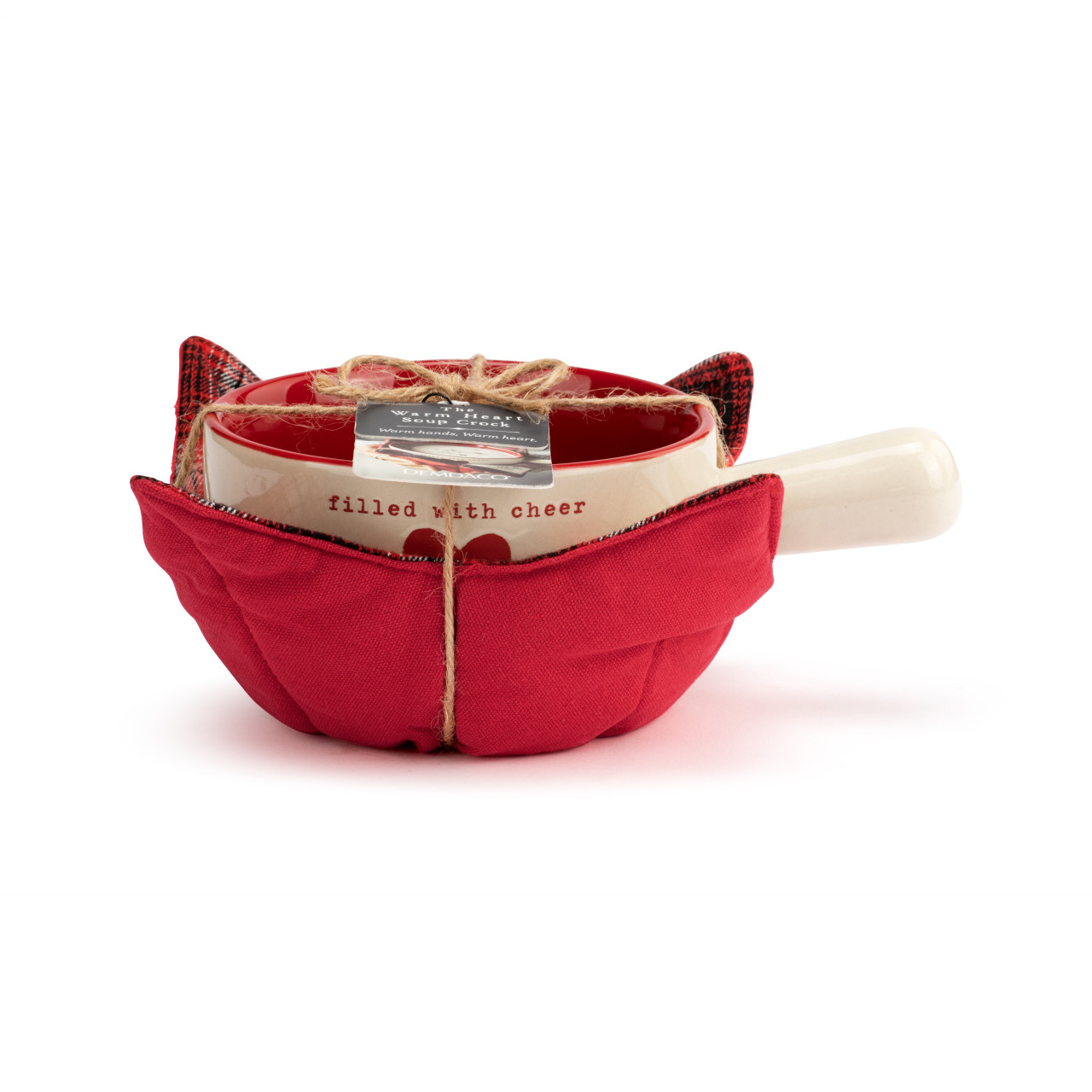 Filled with Cheer Soup Crock & Bowl Cozy thumbnail