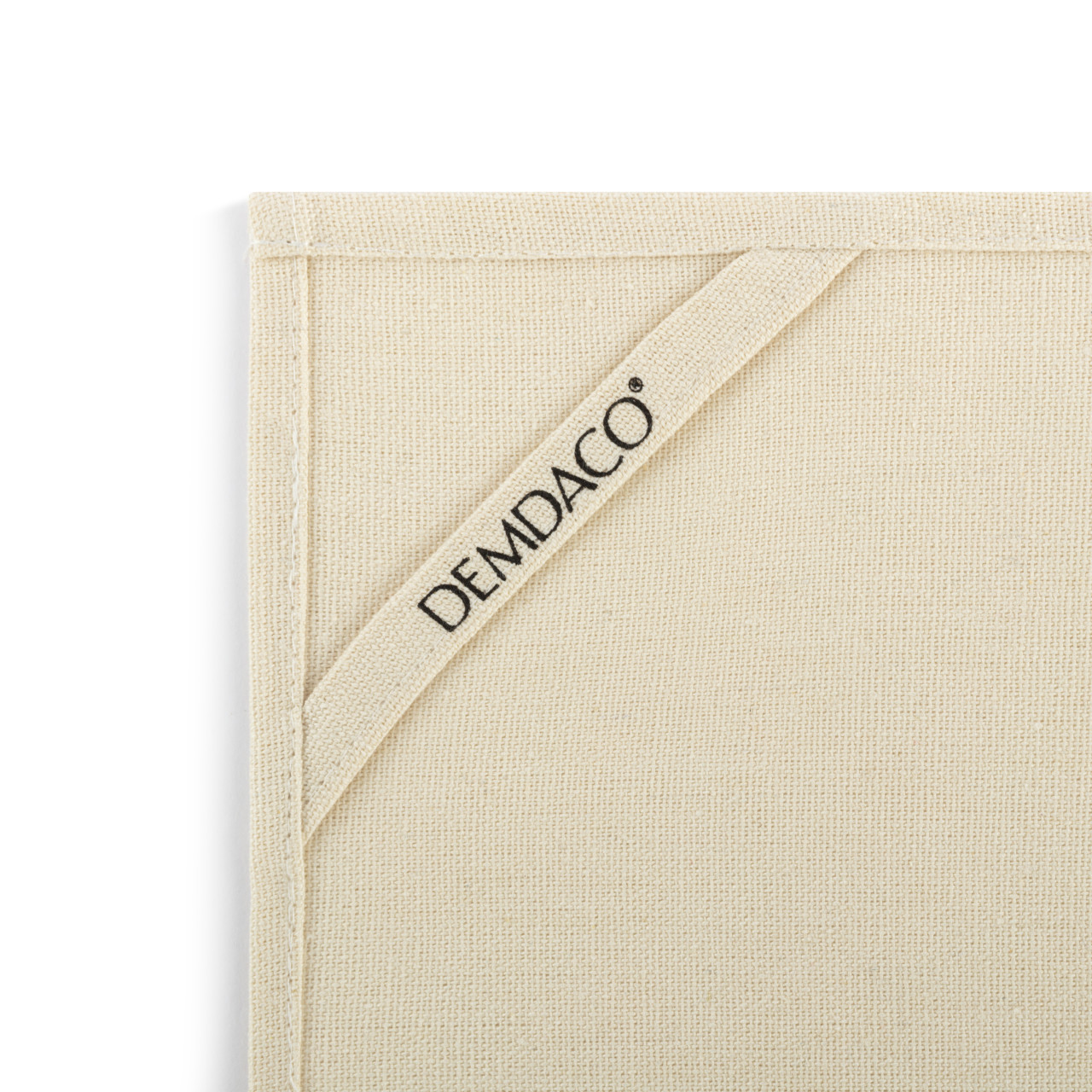 Gather 'Round Ceramic Cream Loaf Basket With Towel thumbnail