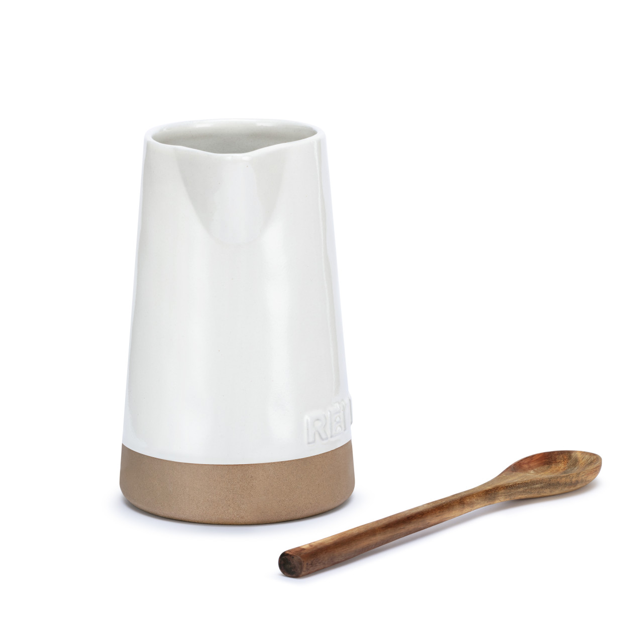 White Refresh Refill Pitcher with Spoon thumbnail