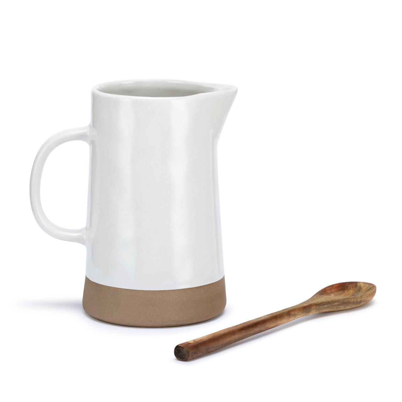 White Refresh Refill Pitcher with Spoon thumbnail