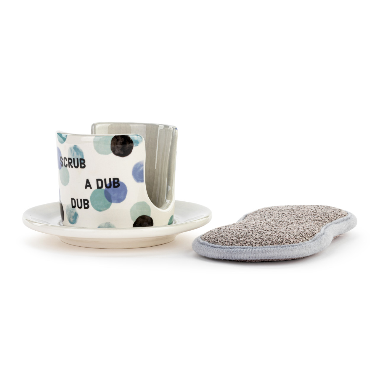 Scrub A Dub Soap Dish with Sponge thumbnail