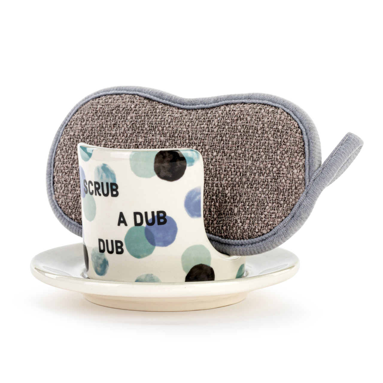 Scrub A Dub Soap Dish with Sponge thumbnail