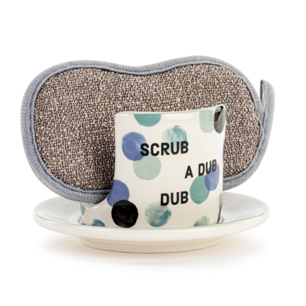 Scrub A Dub Soap Dish with Sponge thumbnail