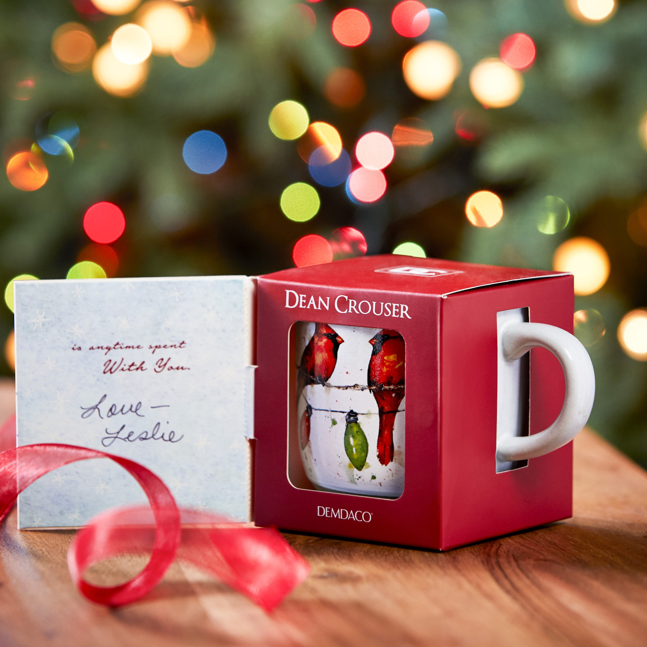 Cardinals on Lightstring Mug and Card Set thumbnail