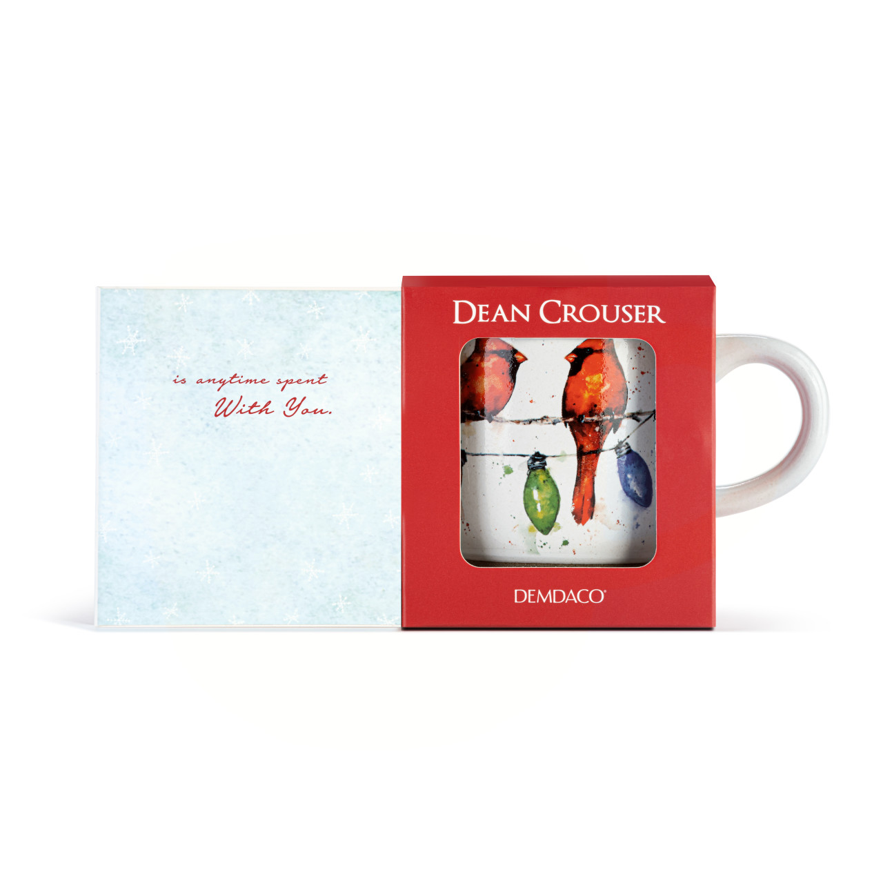 Cardinals on Lightstring Mug and Card Set thumbnail