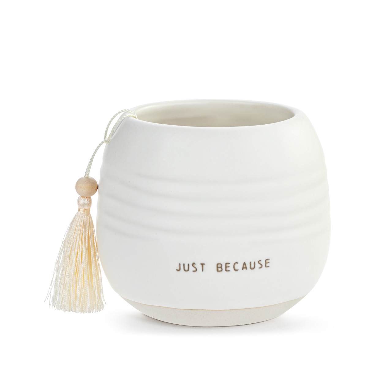 White Just Because Cachepot thumbnail