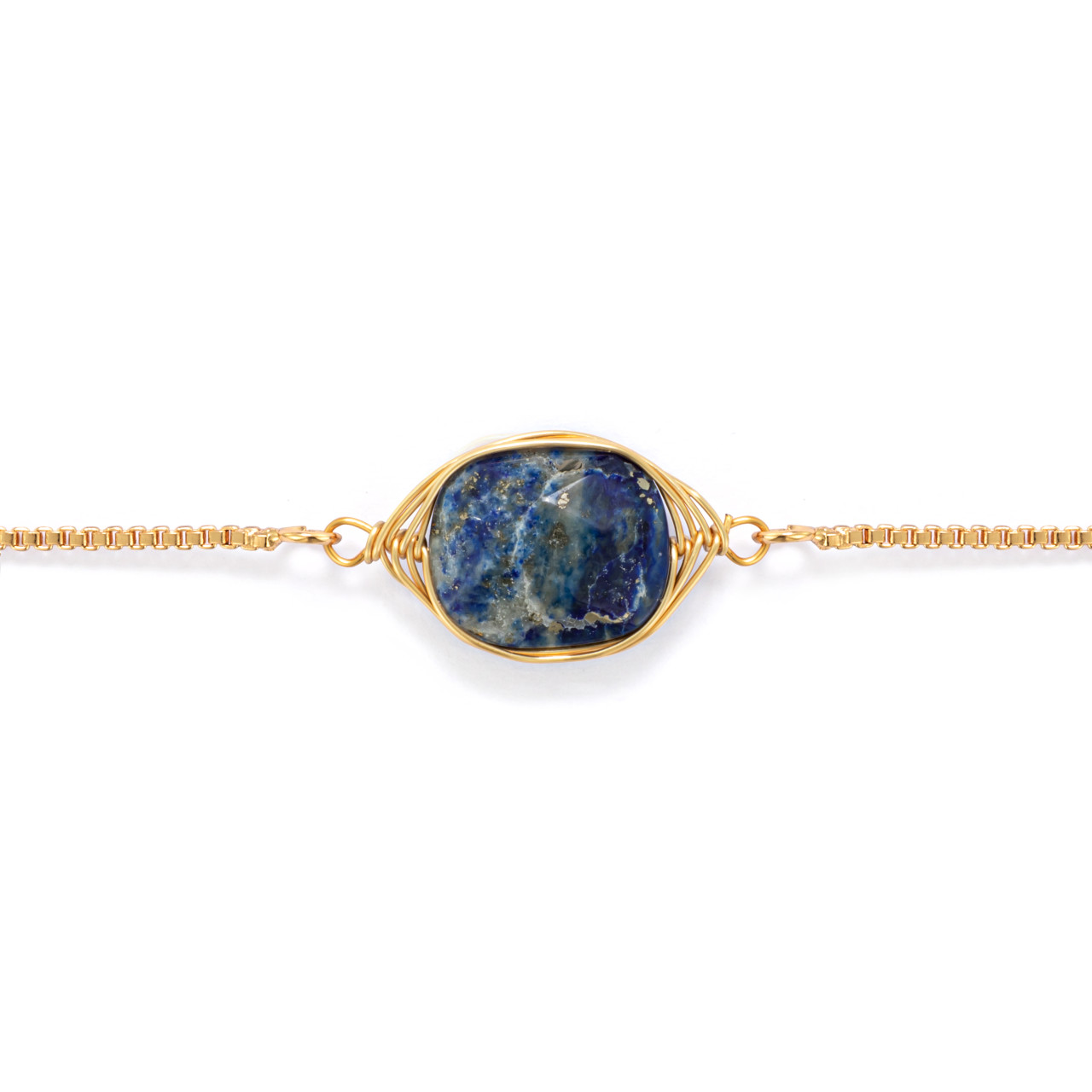 BeMindful Bracelet - Lapis thumbnail