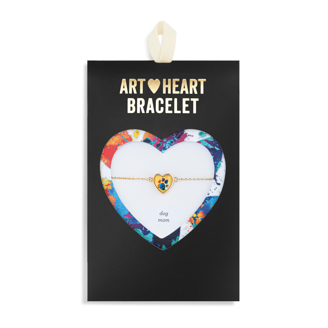 Art Heart Bracelet - Dog Mom thumbnail