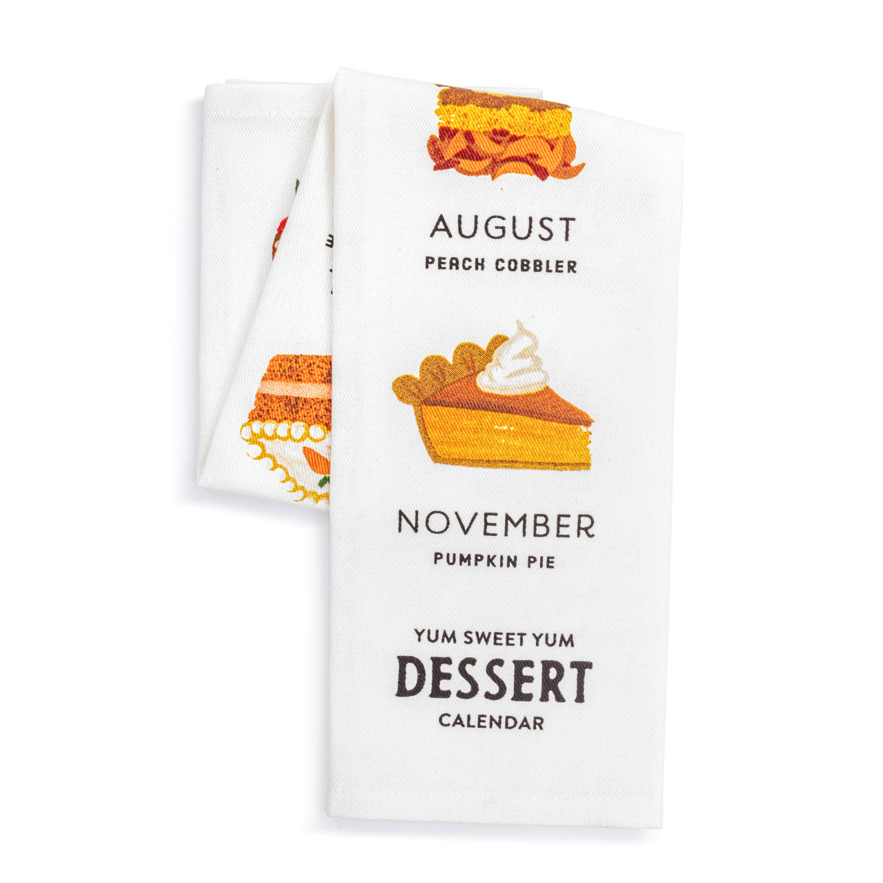 Dessert of the Month Cotton Twill Kitchen Towel thumbnail