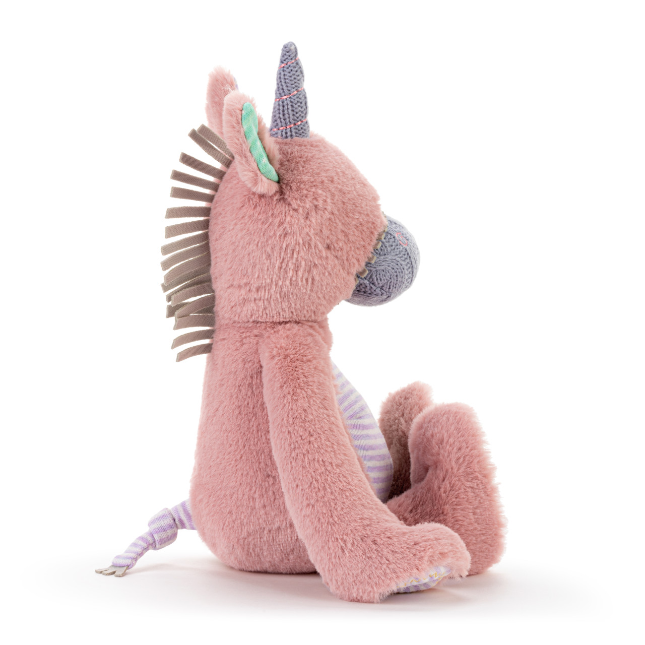 The Oddball Collection Pink Unicorn Stuffed Animal 11" thumbnail