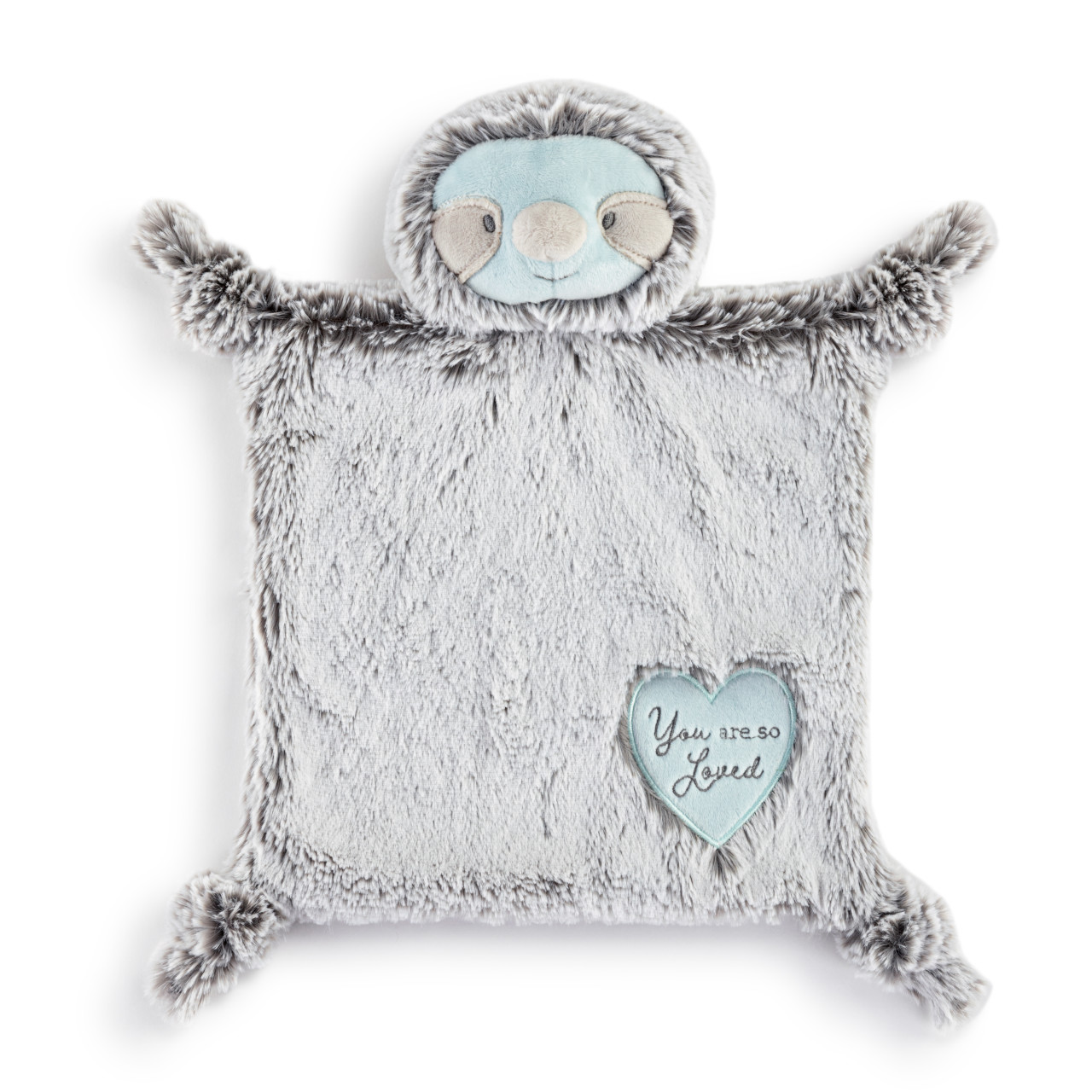 Luxurious Sloth Blankie - Blue thumbnail