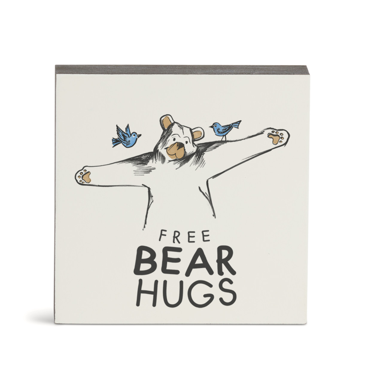 Free Bear Hugs Wall Art - 6"sq. thumbnail