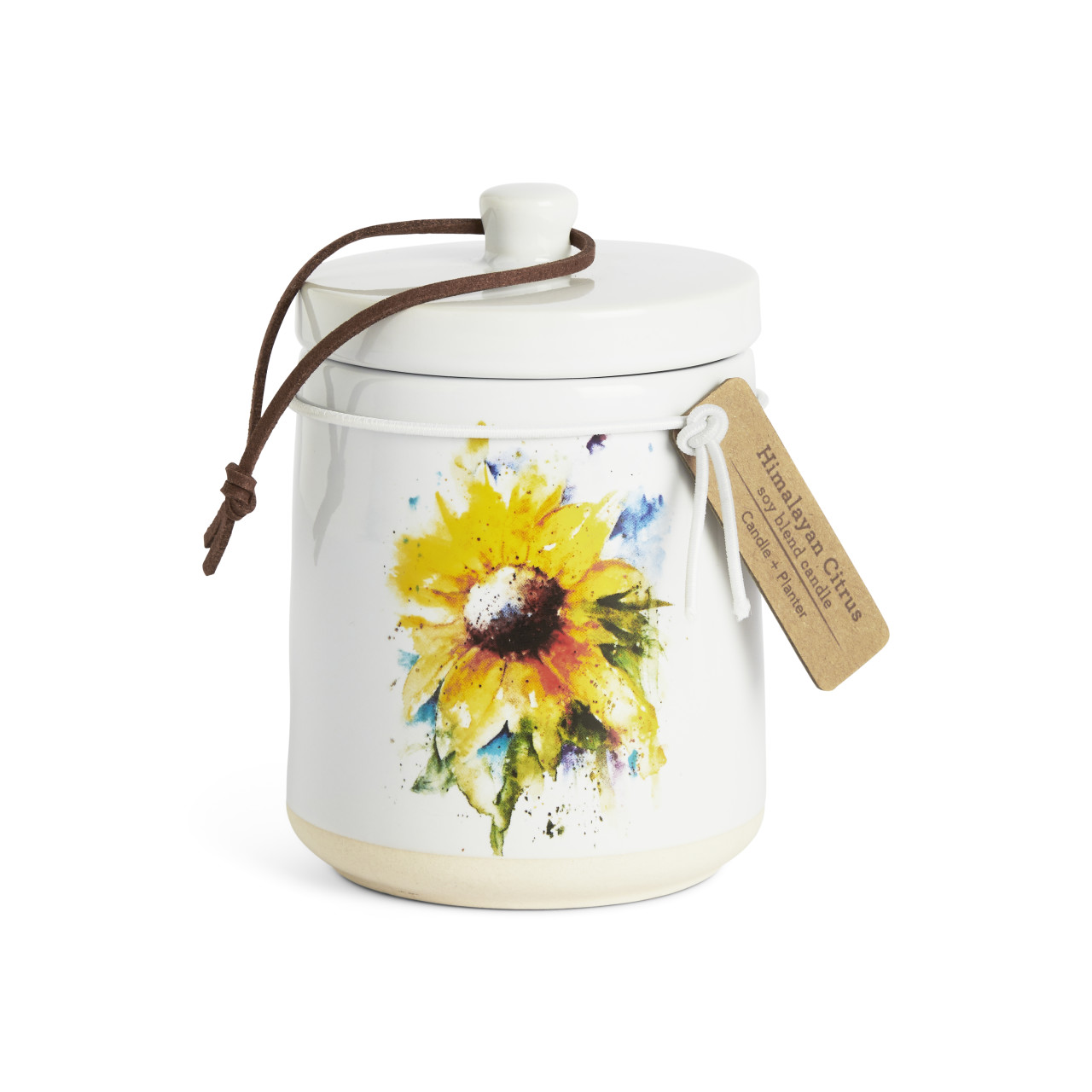 Sunflower Candle with Lid thumbnail