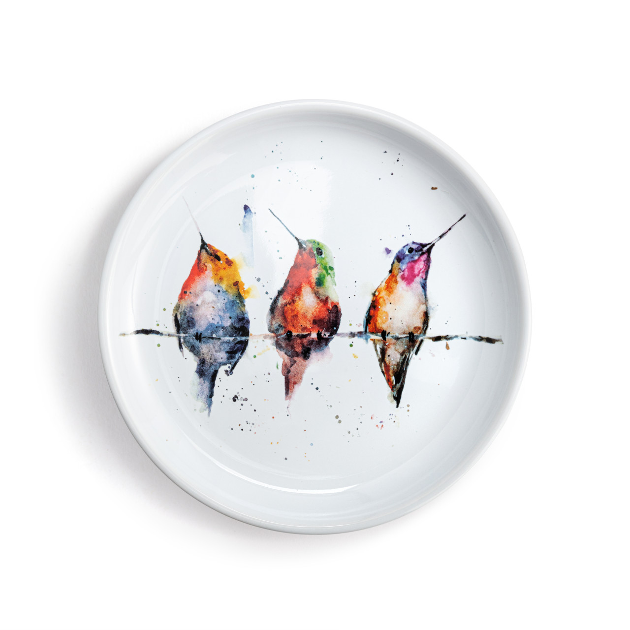 Hummers on a Wire Appetizer Plates - Set of 4 thumbnail