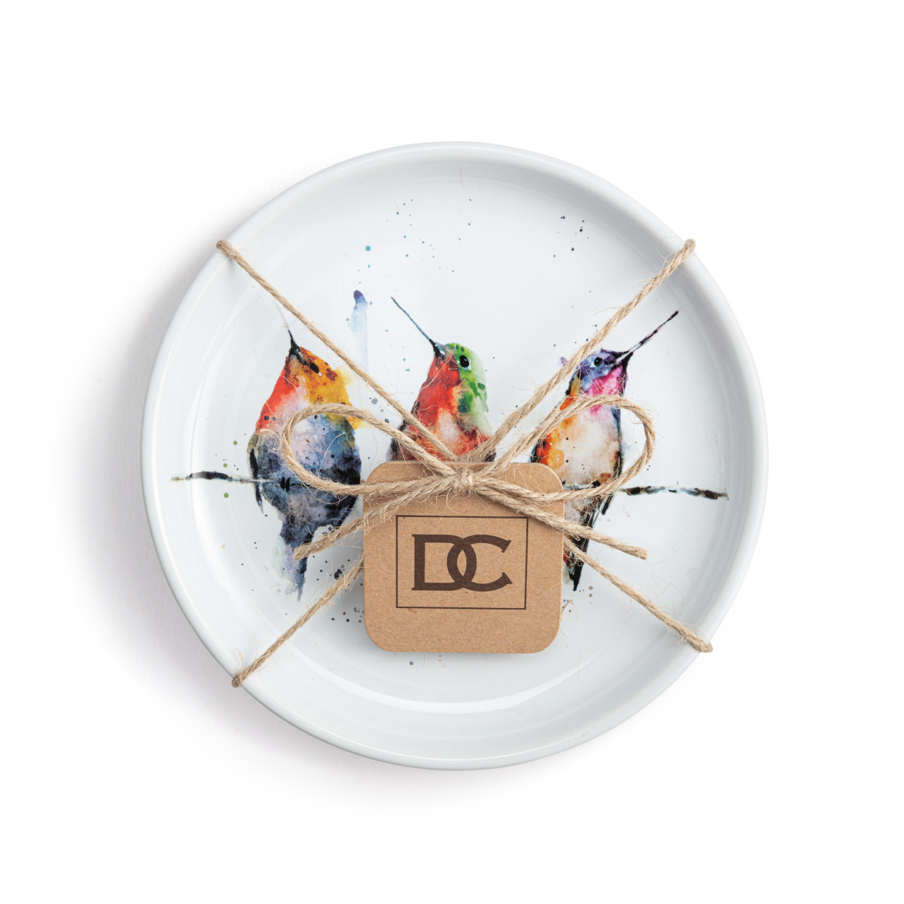 Hummers on a Wire Appetizer Plates - Set of 4 thumbnail