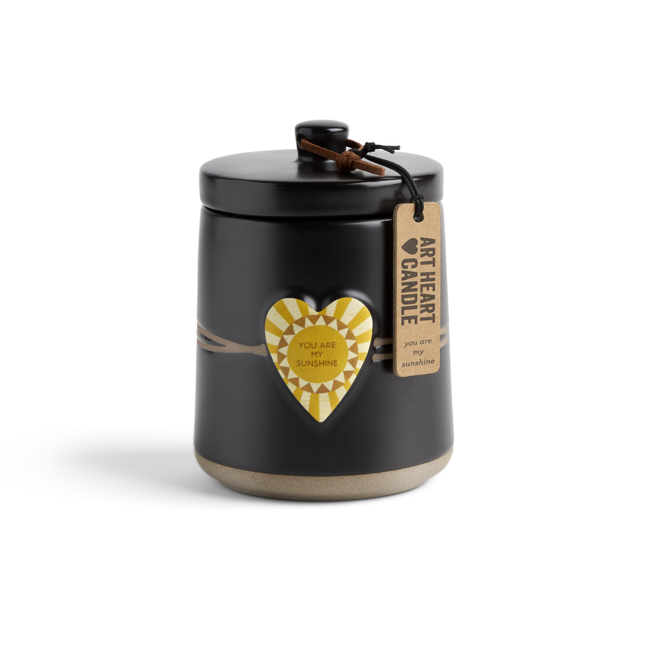My Sunshine Art Heart Candle w/ Lid thumbnail