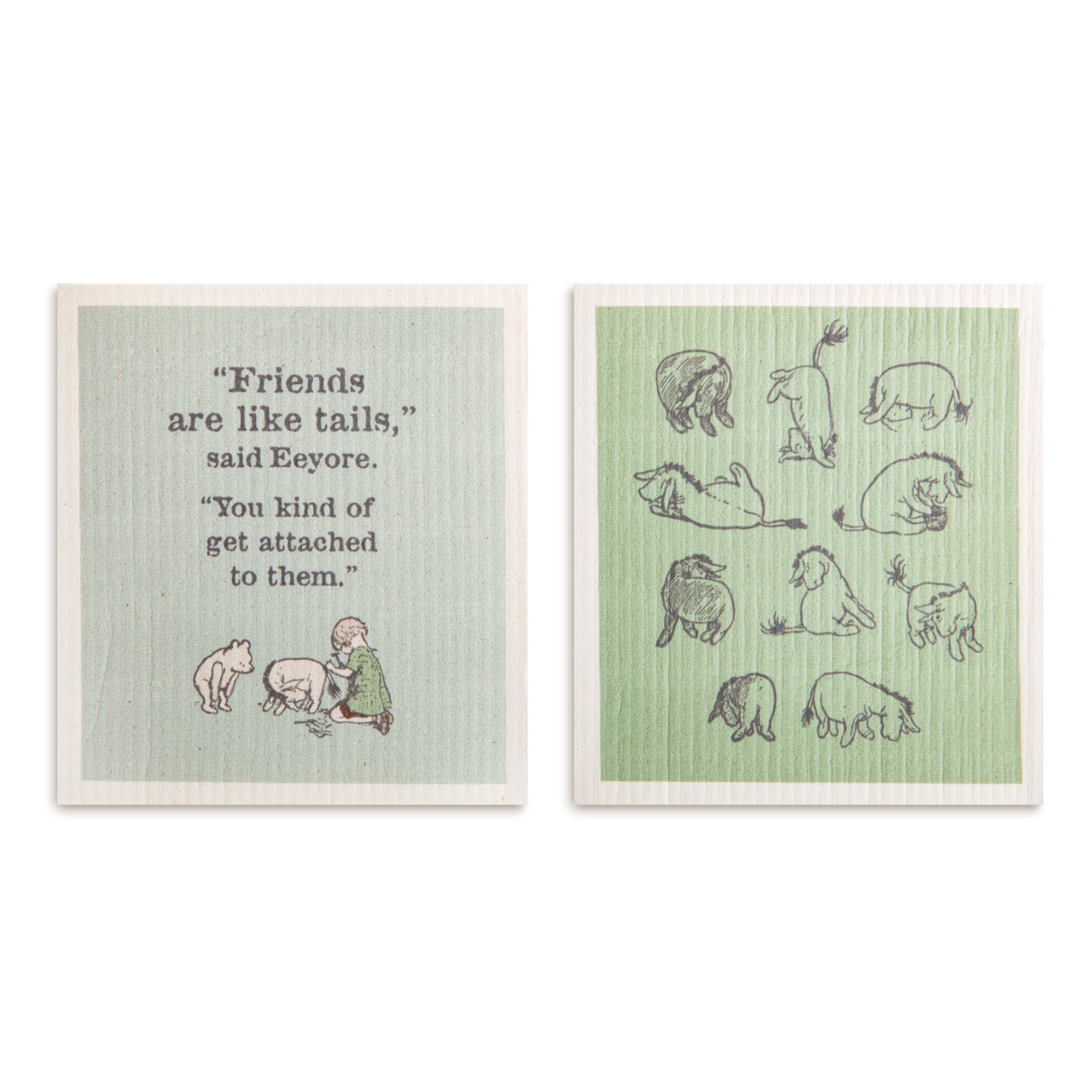Biodegradable Dish Cloths Set of 2 - Eeyore thumbnail