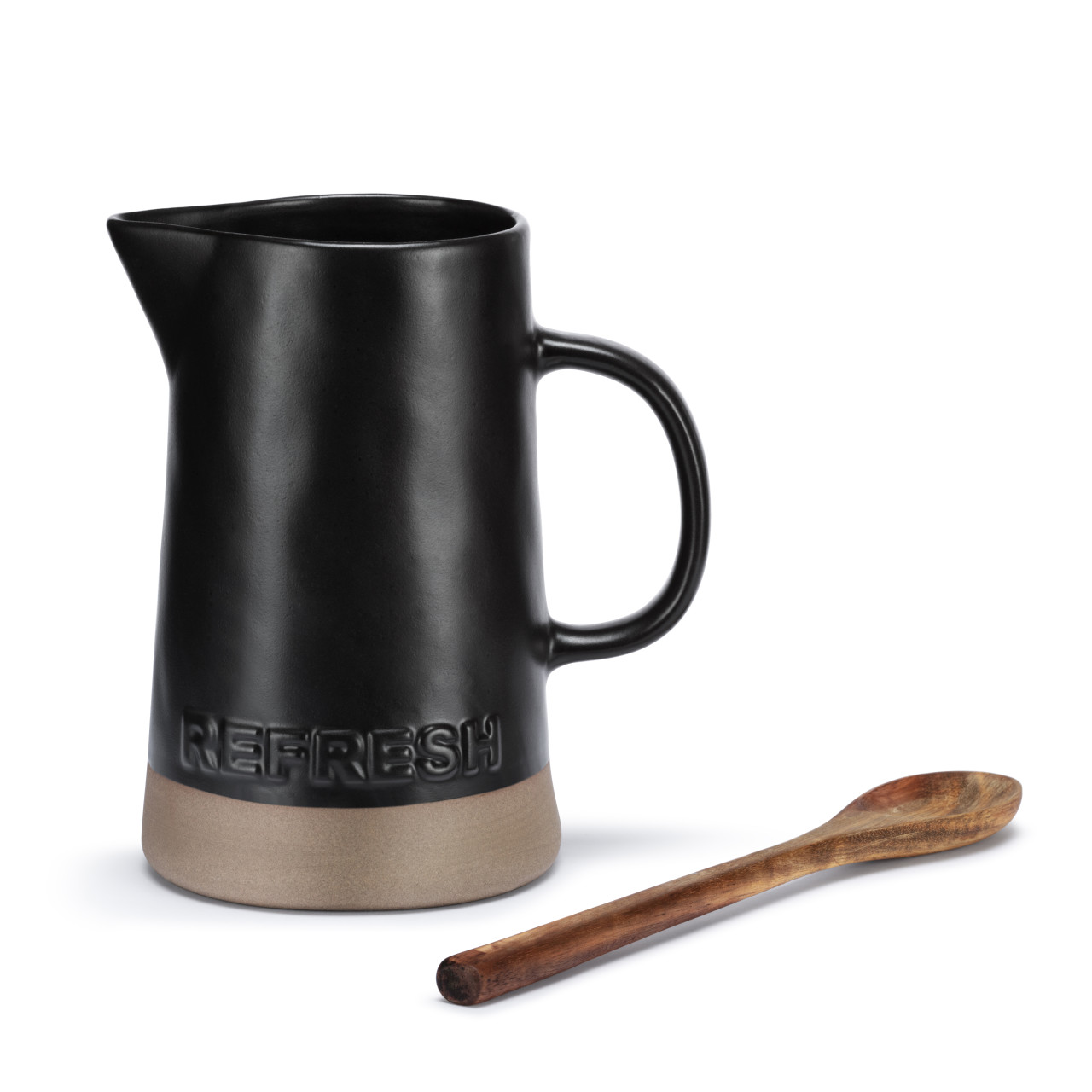 Black Refresh Refill Pitcher with Spoon thumbnail