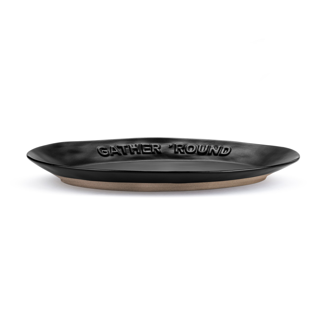 Black Gather 'Round Platter thumbnail