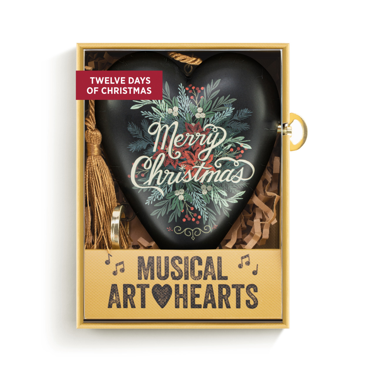 Merry Christmas Musical Art Heart thumbnail
