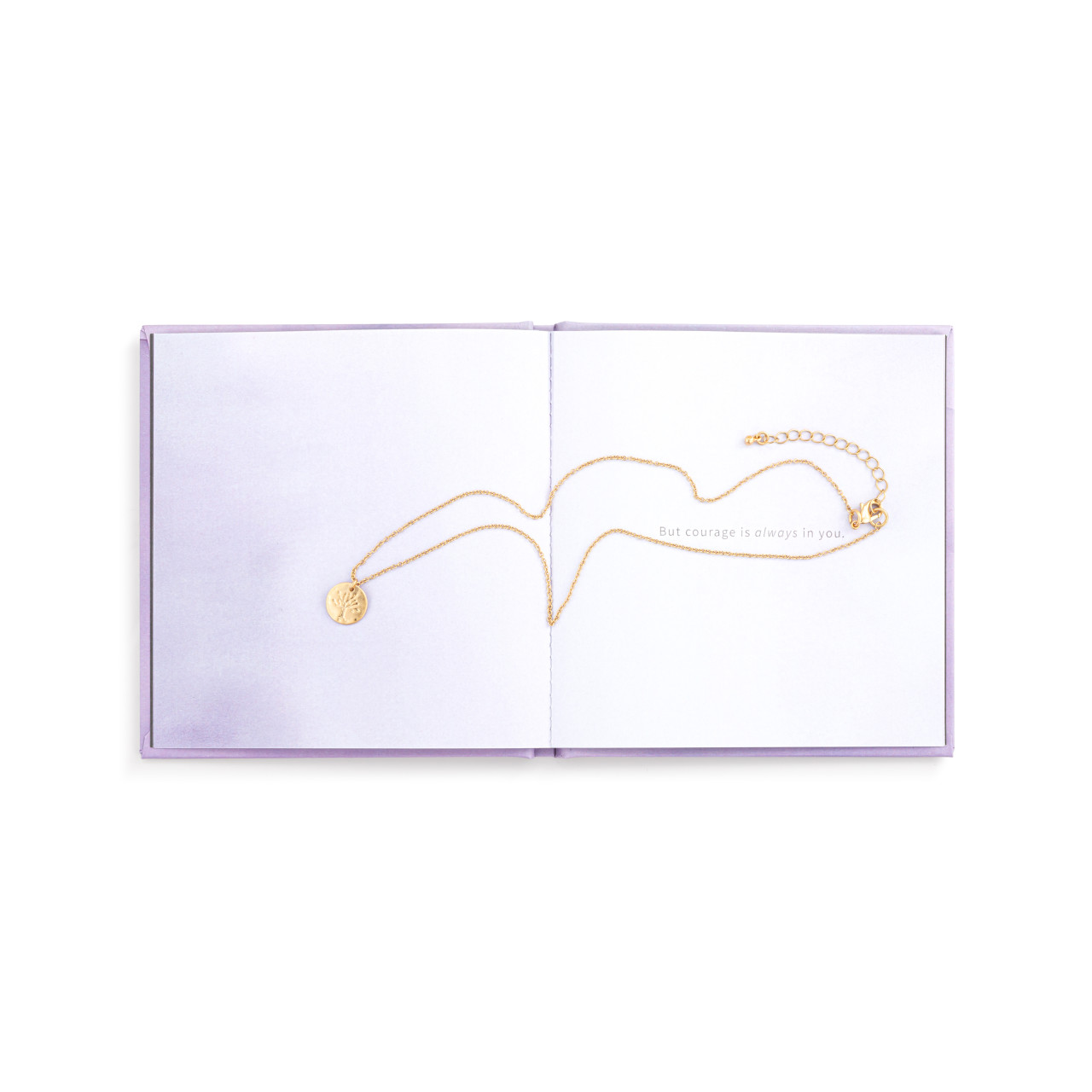 Book and Necklace - Courage thumbnail