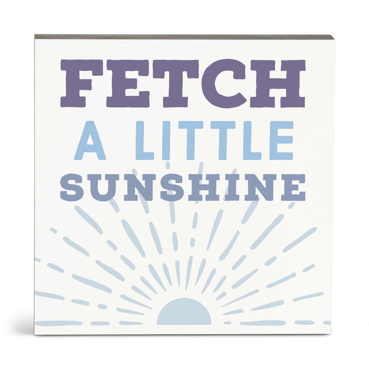 Fetch Sunshine Wall Art - 10"sq. thumbnail