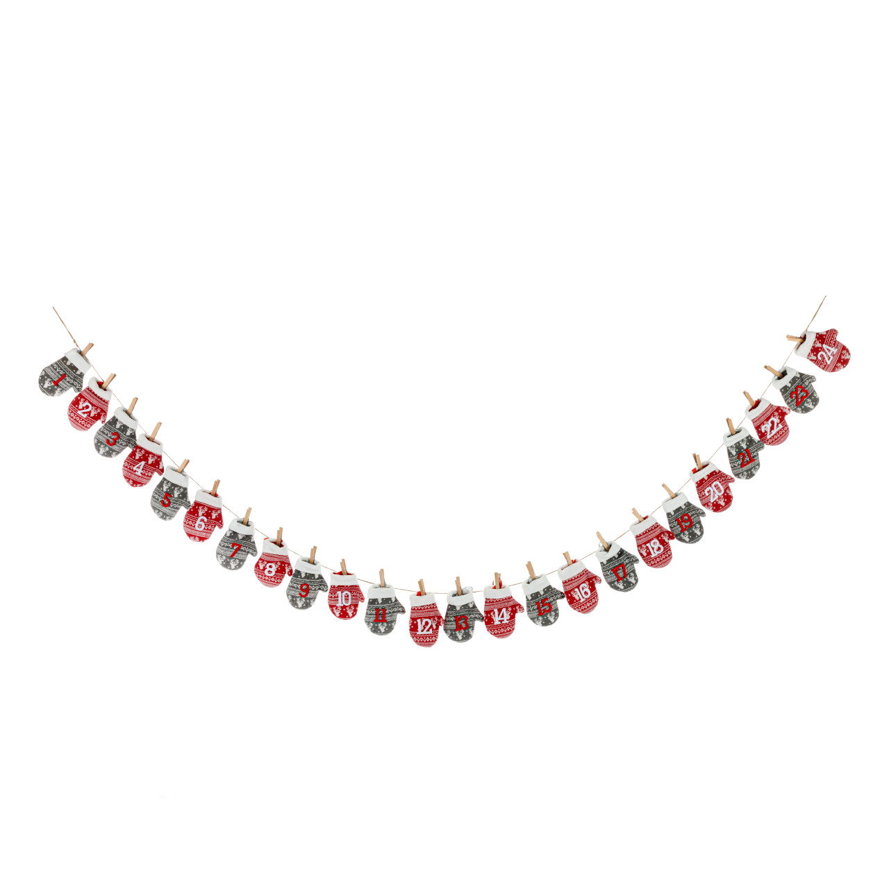 Mittens Countdown Garland thumbnail