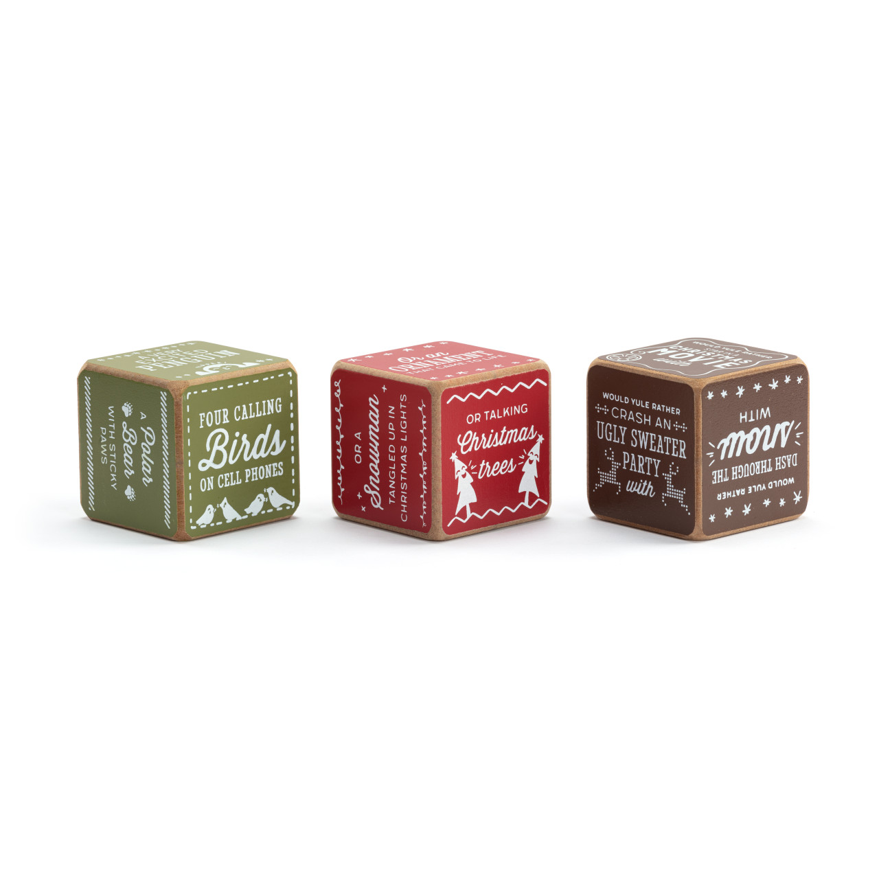Would Yule Rather Crazy Christmas Dice Set thumbnail