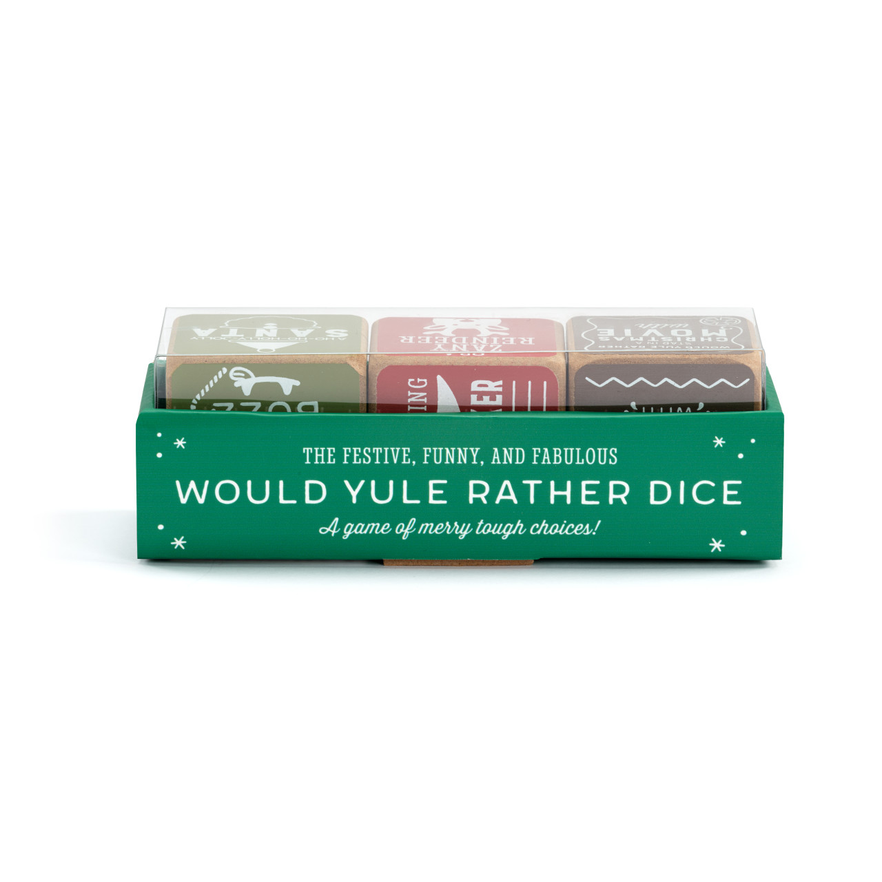 Would Yule Rather Crazy Christmas Dice Set thumbnail