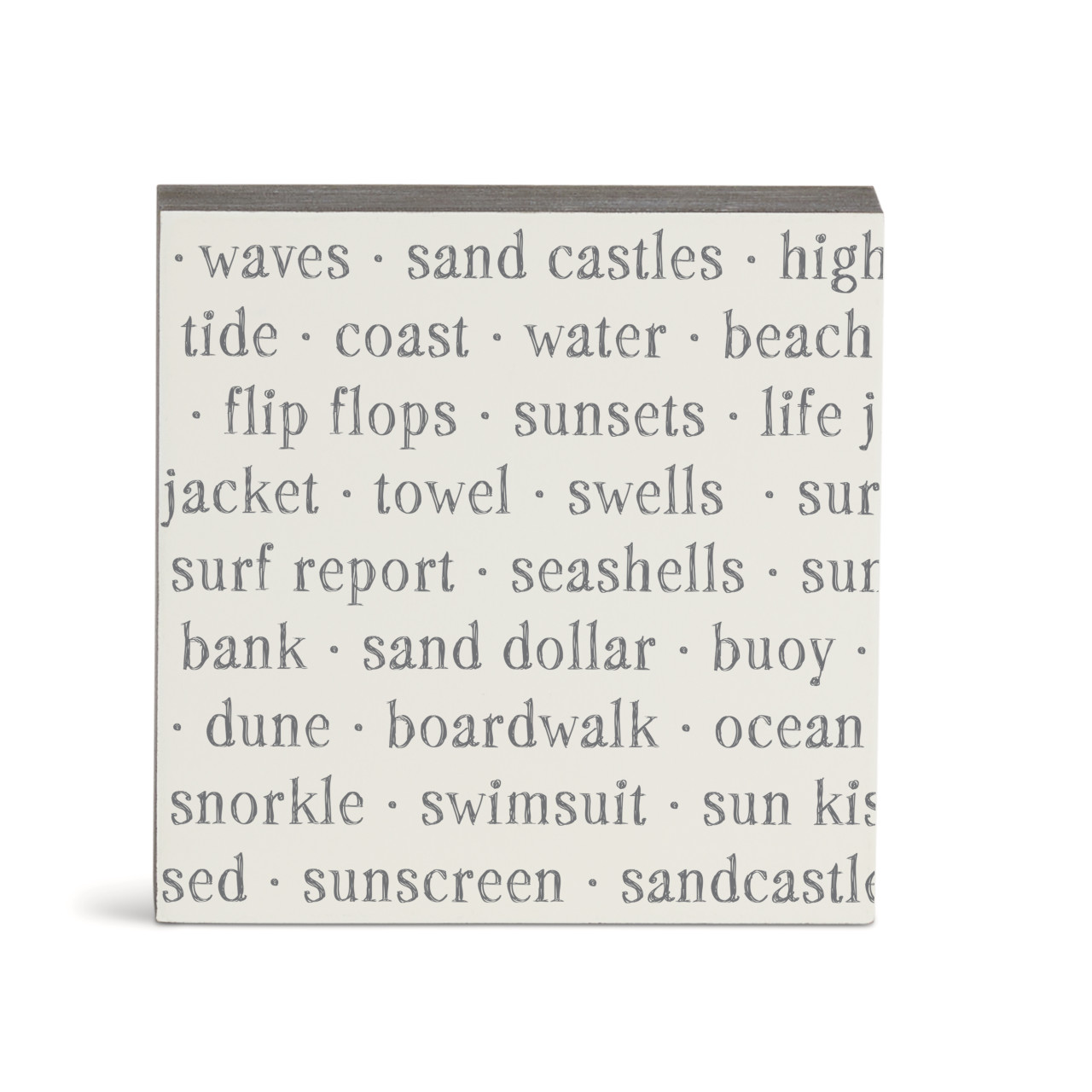SE Beach Wall Art - 6"sq. thumbnail