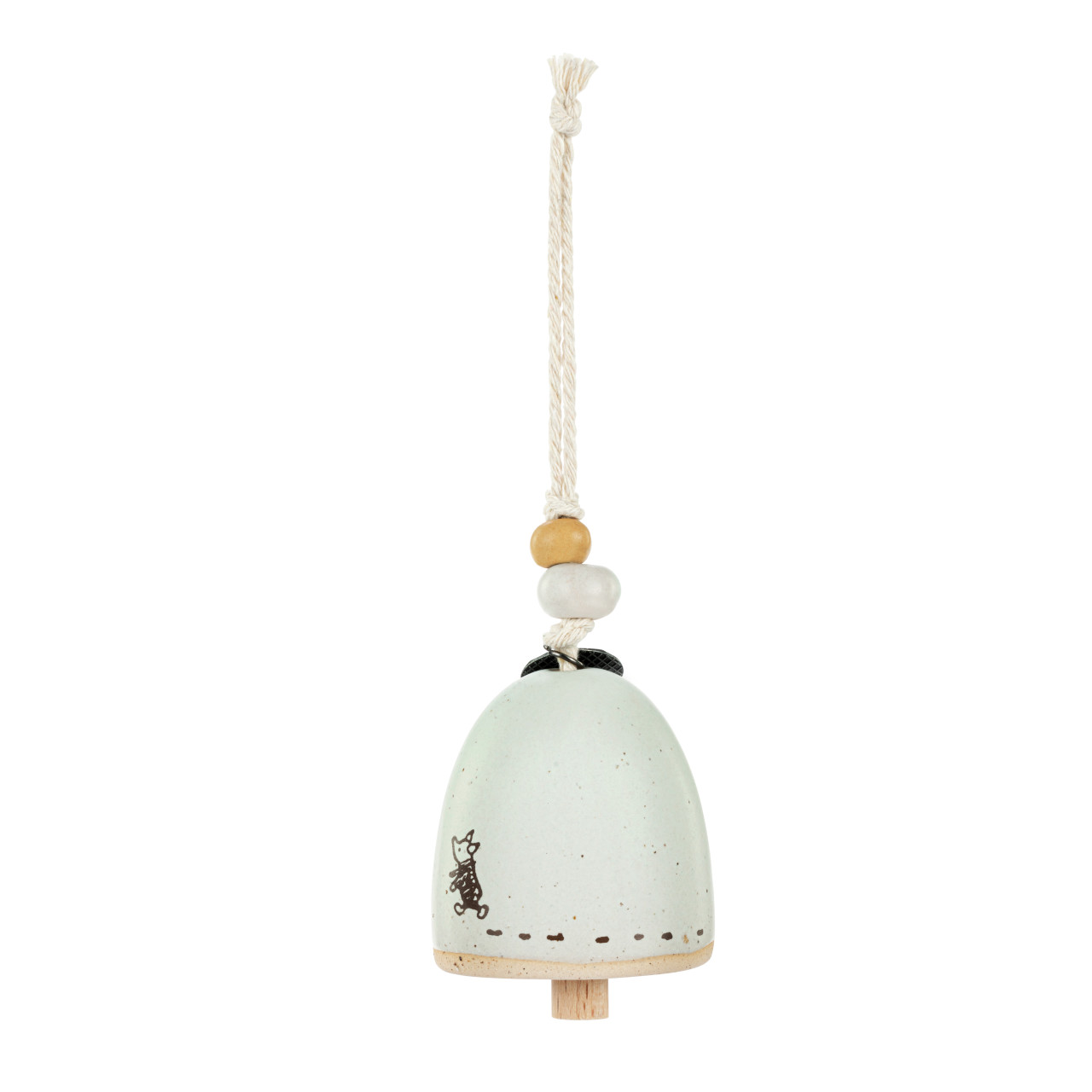 Winnie-the-Pooh Keeps the Bother Away Mini Hanger Bell 2" x 2" thumbnail