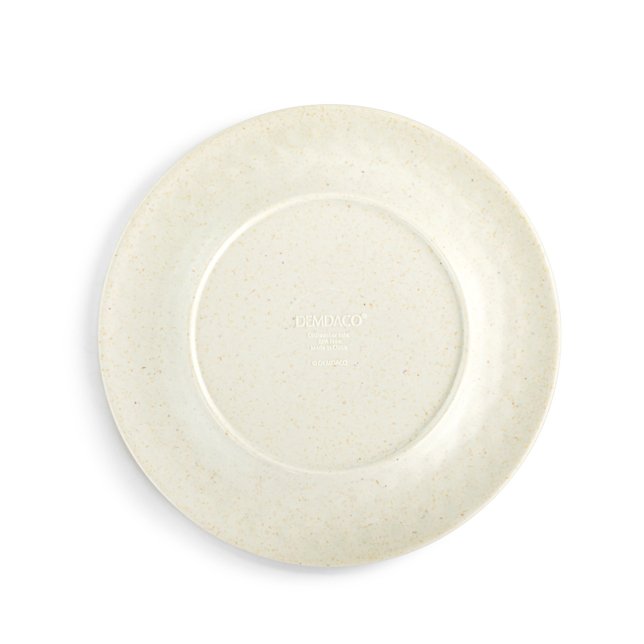 Gold Grey Leaves Melamine App Plates S/4 thumbnail