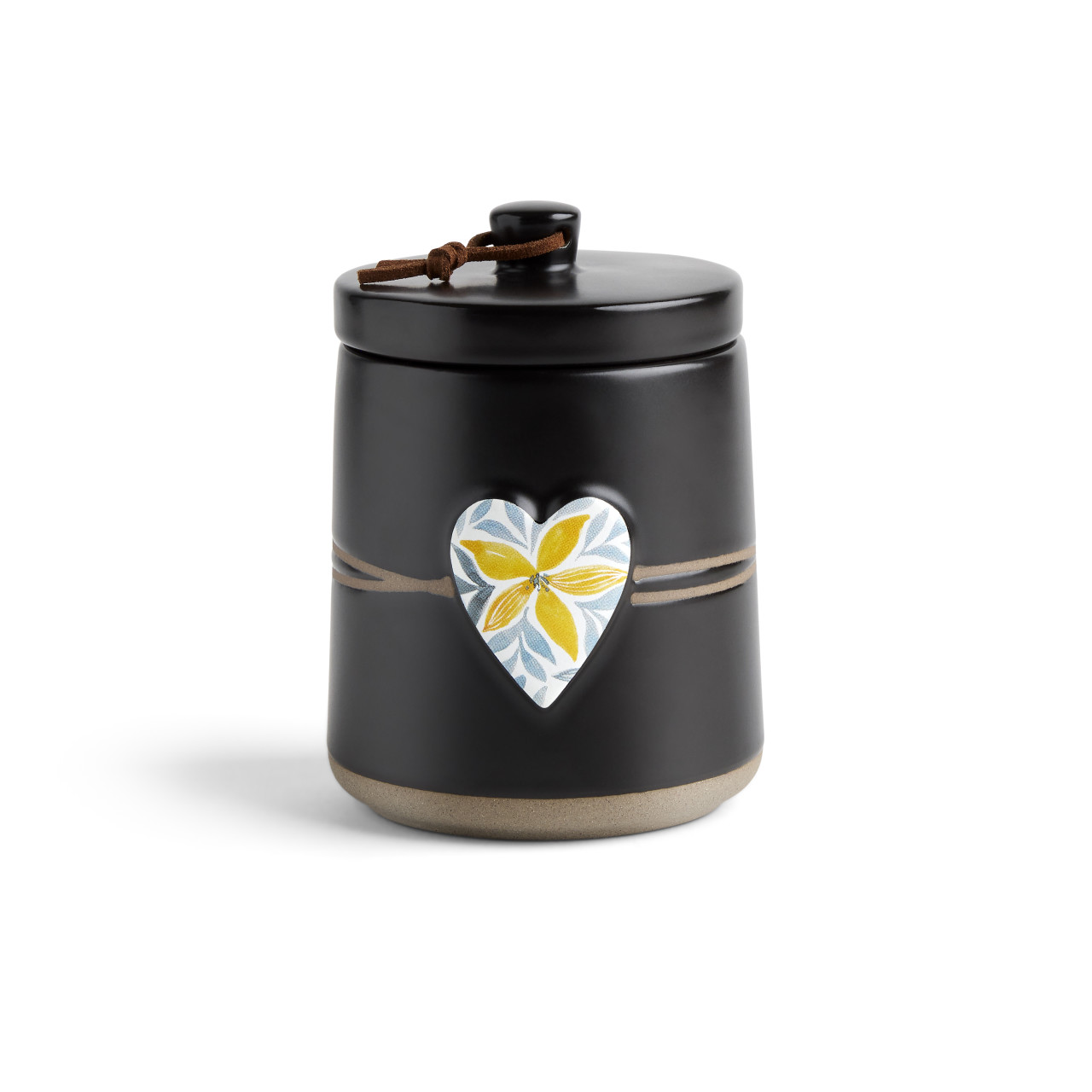 Mom Love You Art Heart Candle with Lid thumbnail