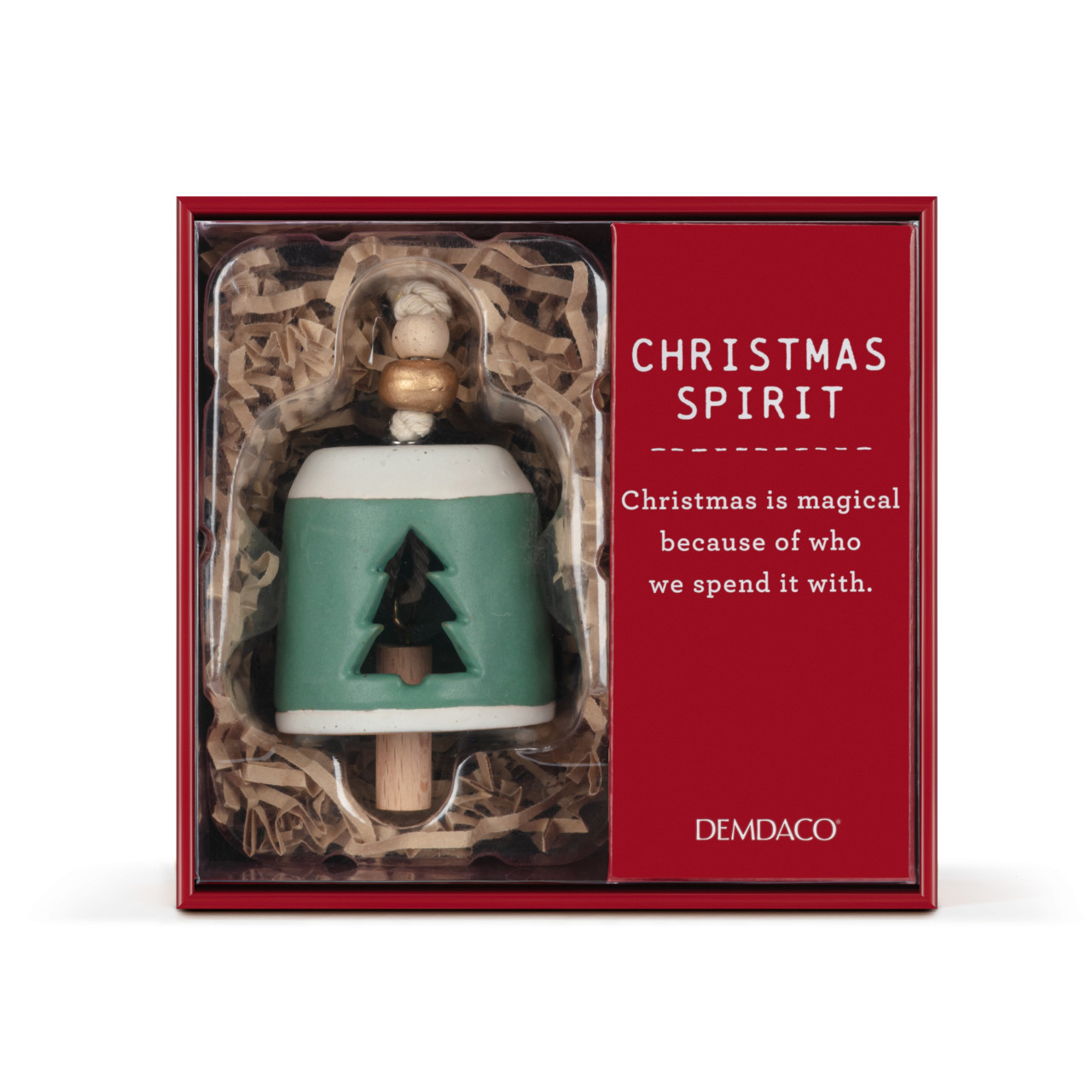 Mini Inspired Holiday Bell - Christmas Spirit thumbnail