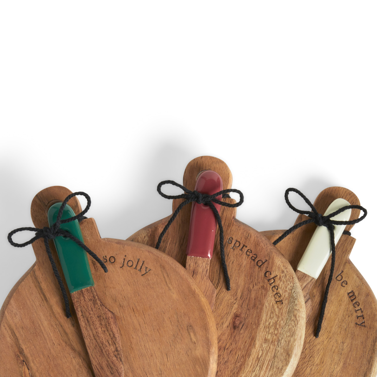 Holiday Mini Wood Serving Board - 6 Assorted thumbnail