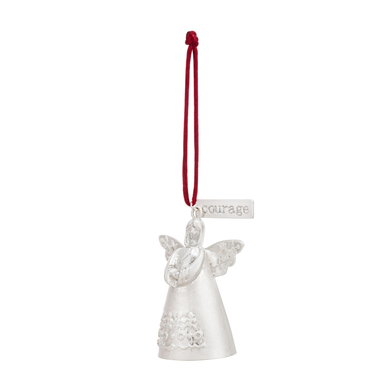 Mini Bell Angel Ornament - Courage thumbnail