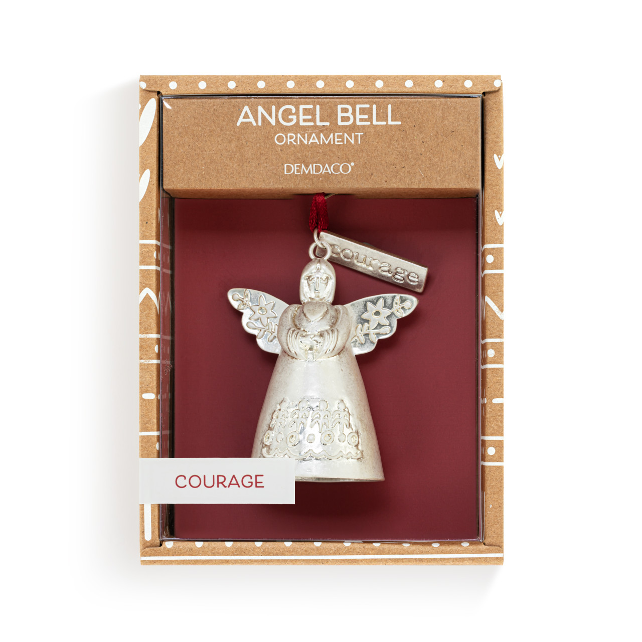 Mini Bell Angel Ornament - Courage thumbnail
