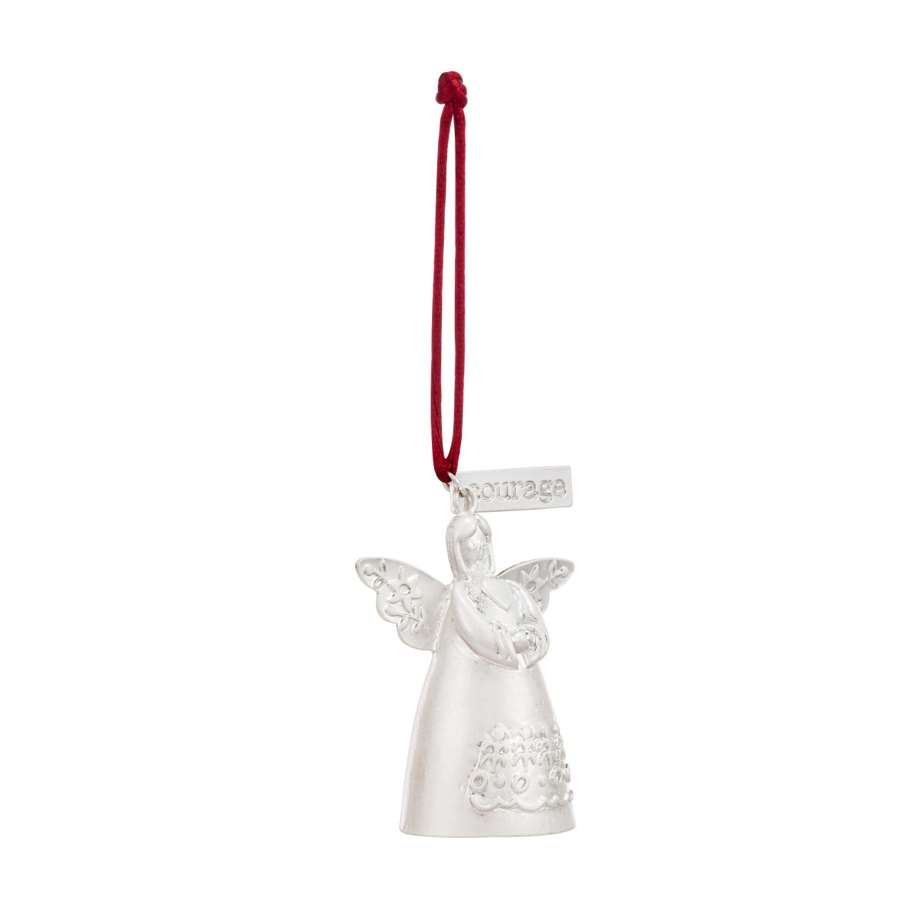 Mini Bell Angel Ornament - Courage thumbnail