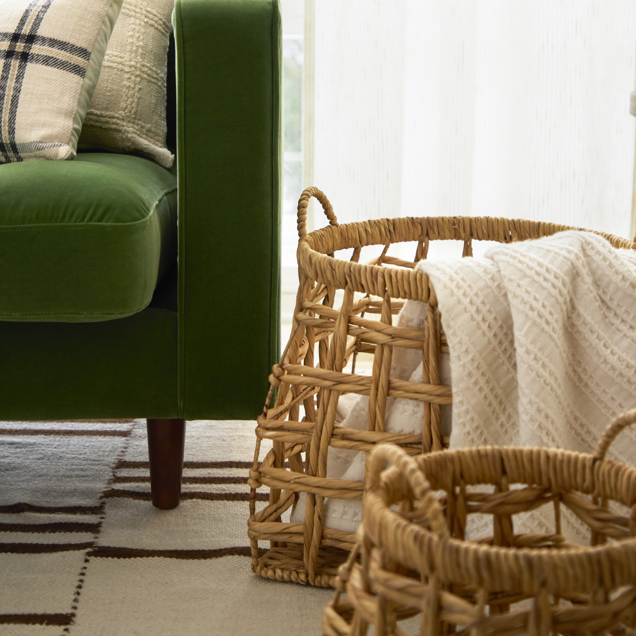 Large Woven Basket thumbnail