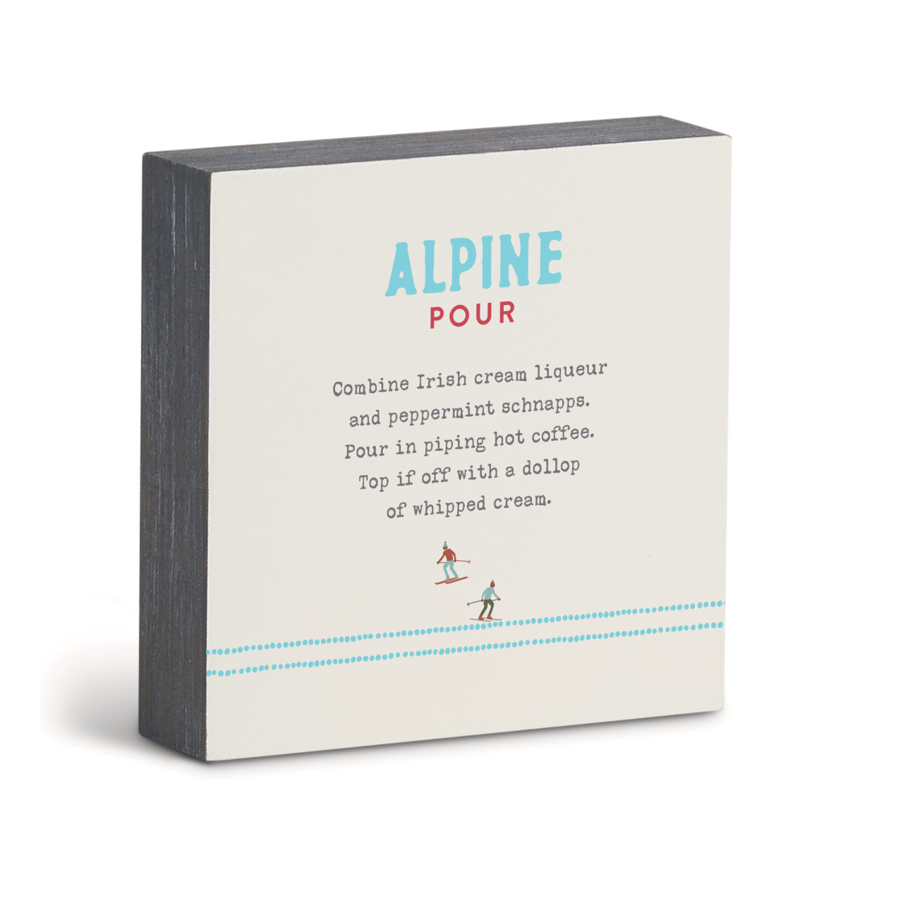 Recipes Alpine Pour Wall Art - 6" sq. thumbnail