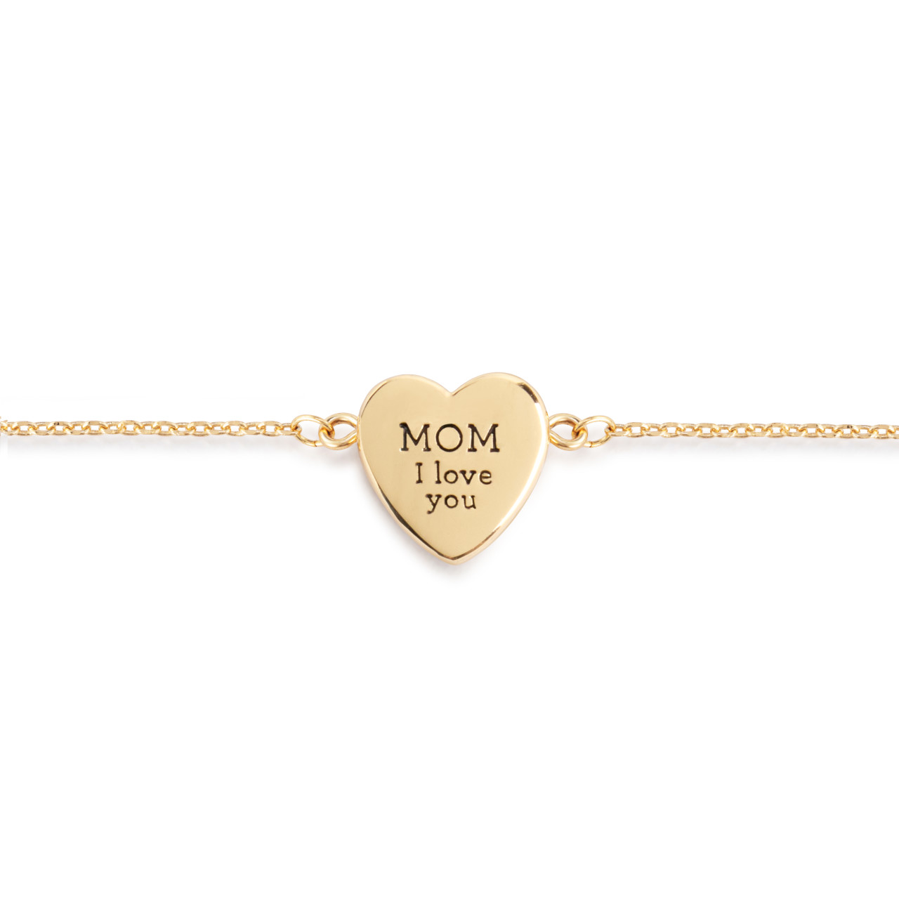 Art Heart Bracelet - Mom, I Love You thumbnail