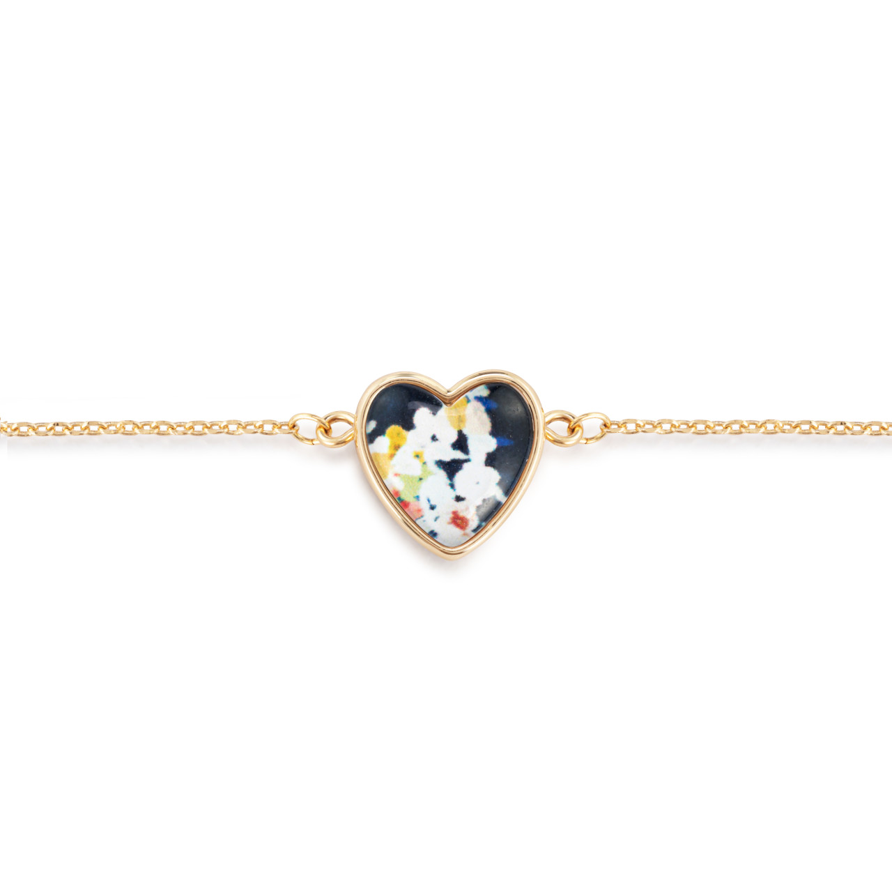 Art Heart Bracelet - Mom, I Love You thumbnail