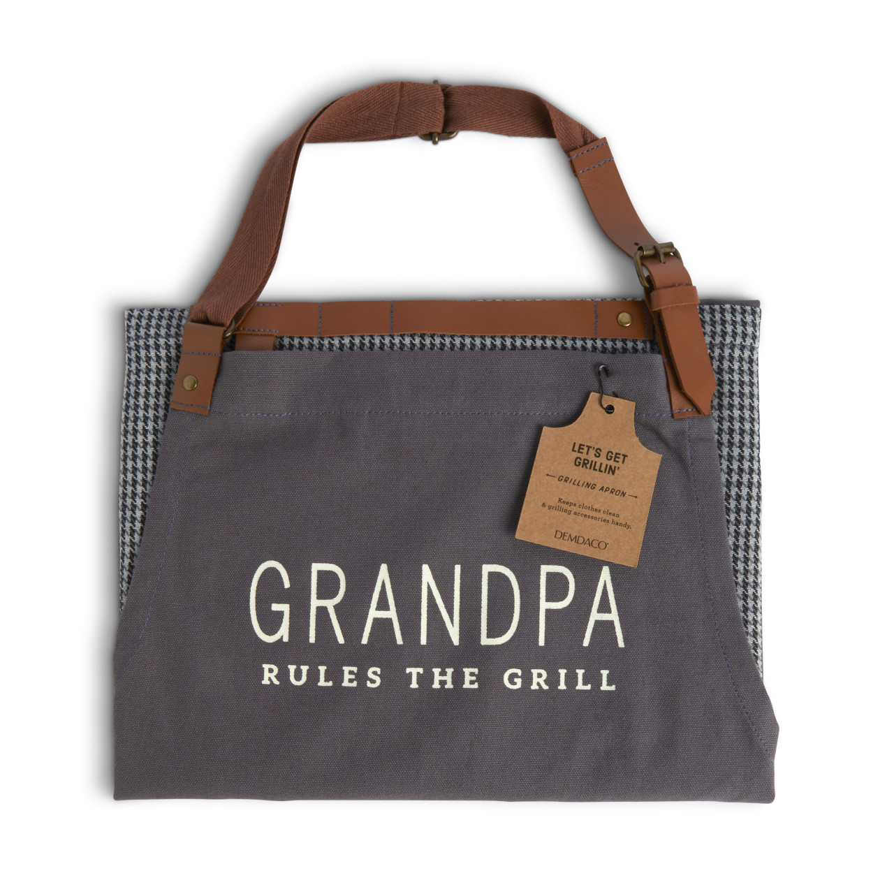 Grandpa Rules the Grill Apron thumbnail