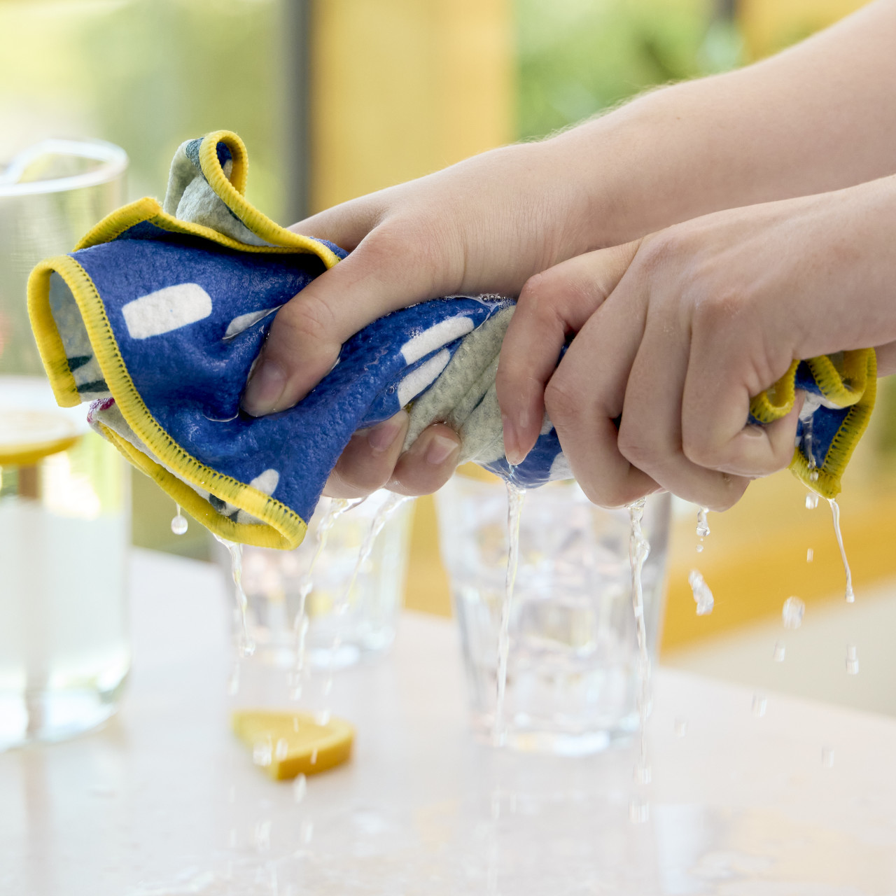 Bold Specs Absorbent Reversible Towel - 18x30in thumbnail