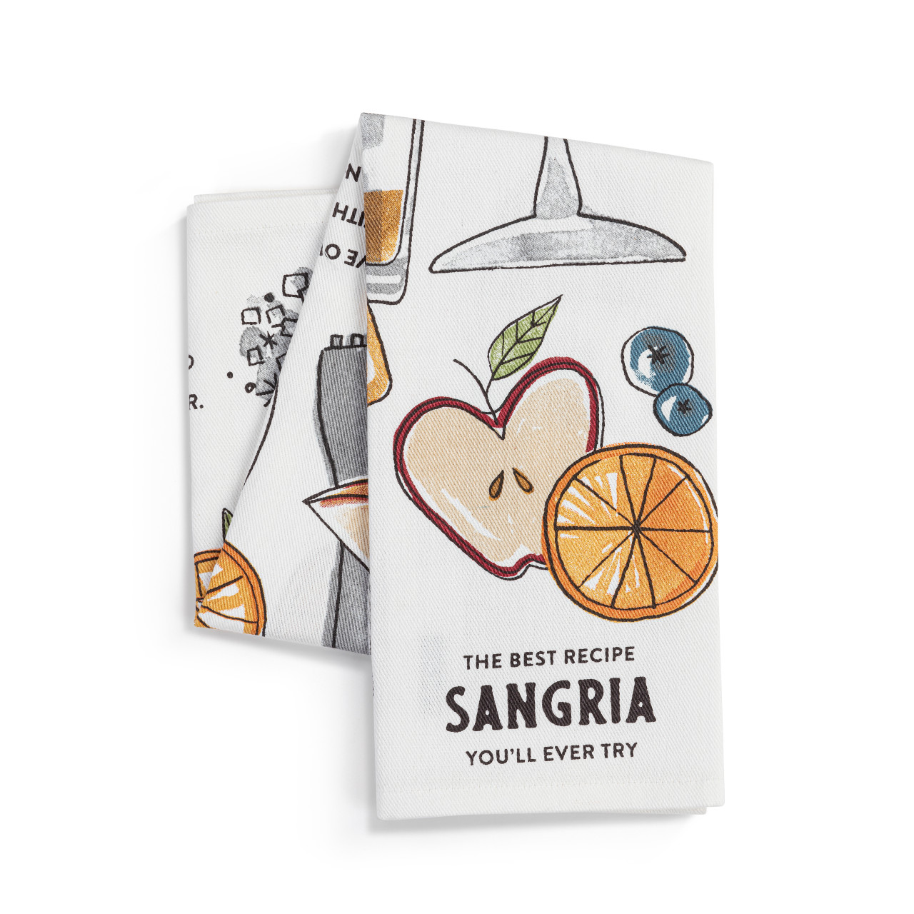 Sangria Cotton Twill Kitchen Towel thumbnail