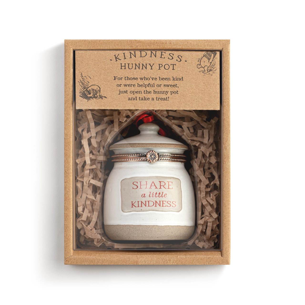 Kindness Hunny Pot Ornament thumbnail