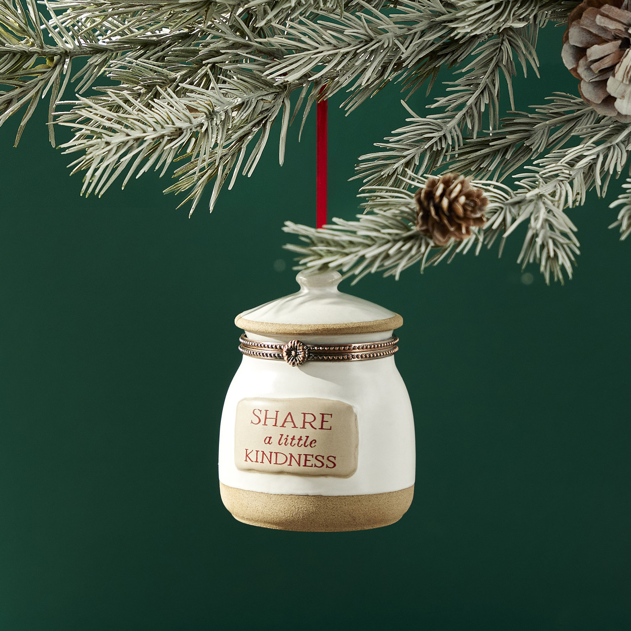 Kindness Hunny Pot Ornament thumbnail