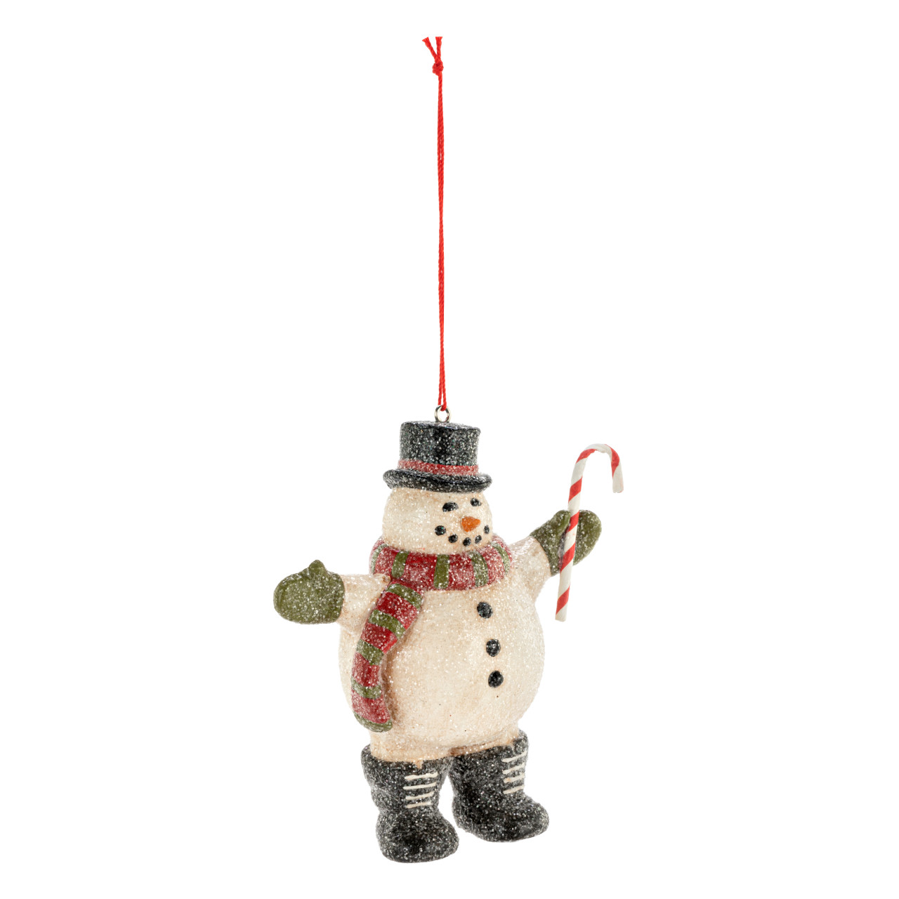 Snowman in Santa's Bag Ornament thumbnail