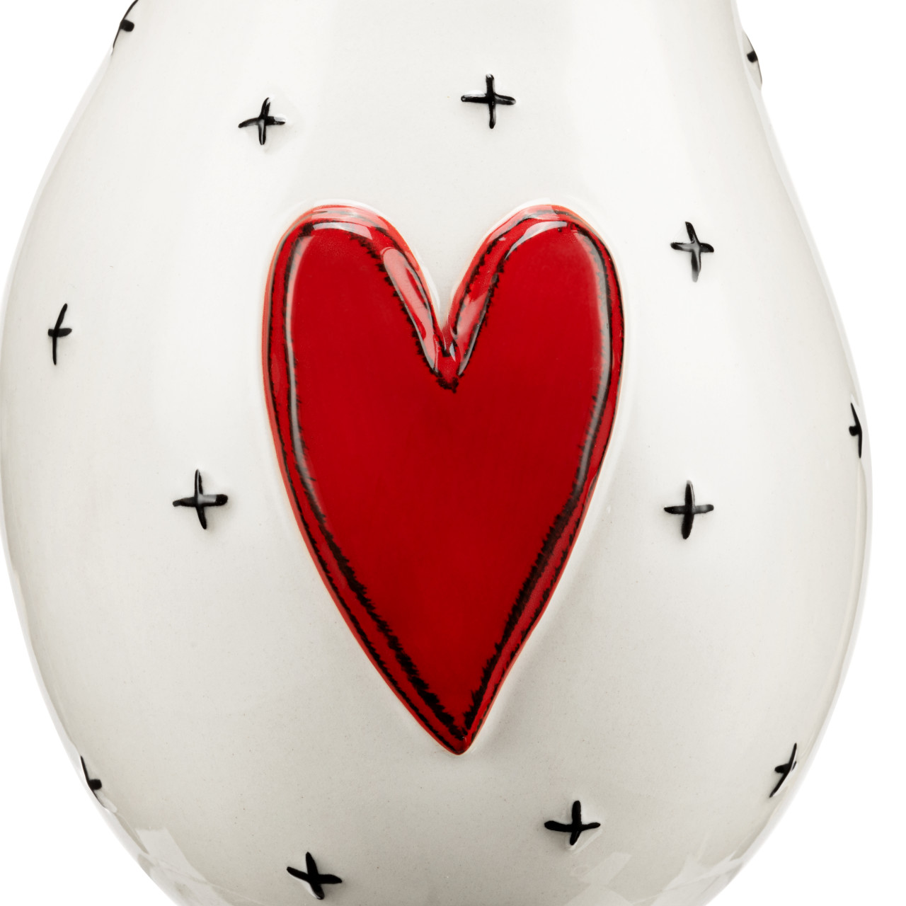 Red Heart Mini Vase thumbnail